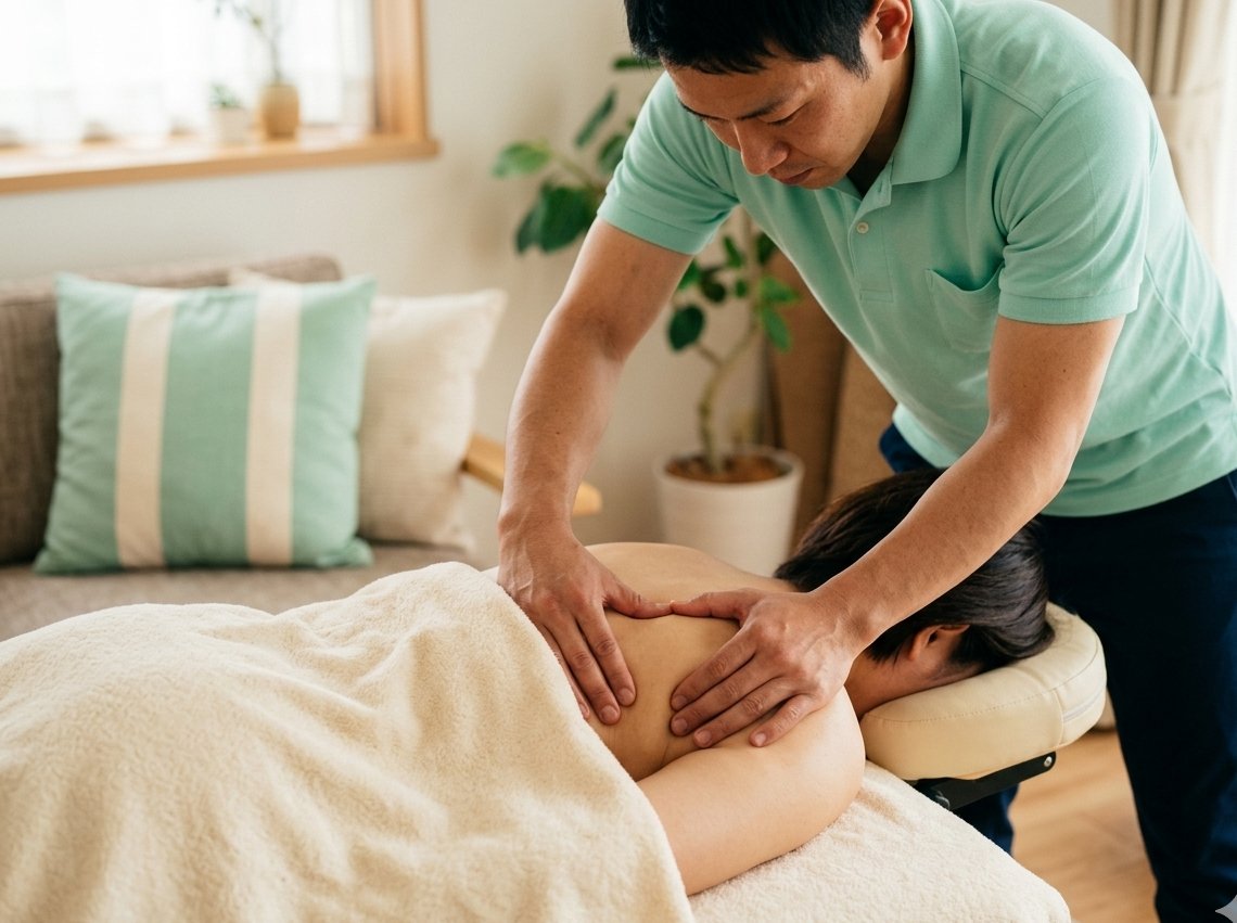 丁寧な手技による施術