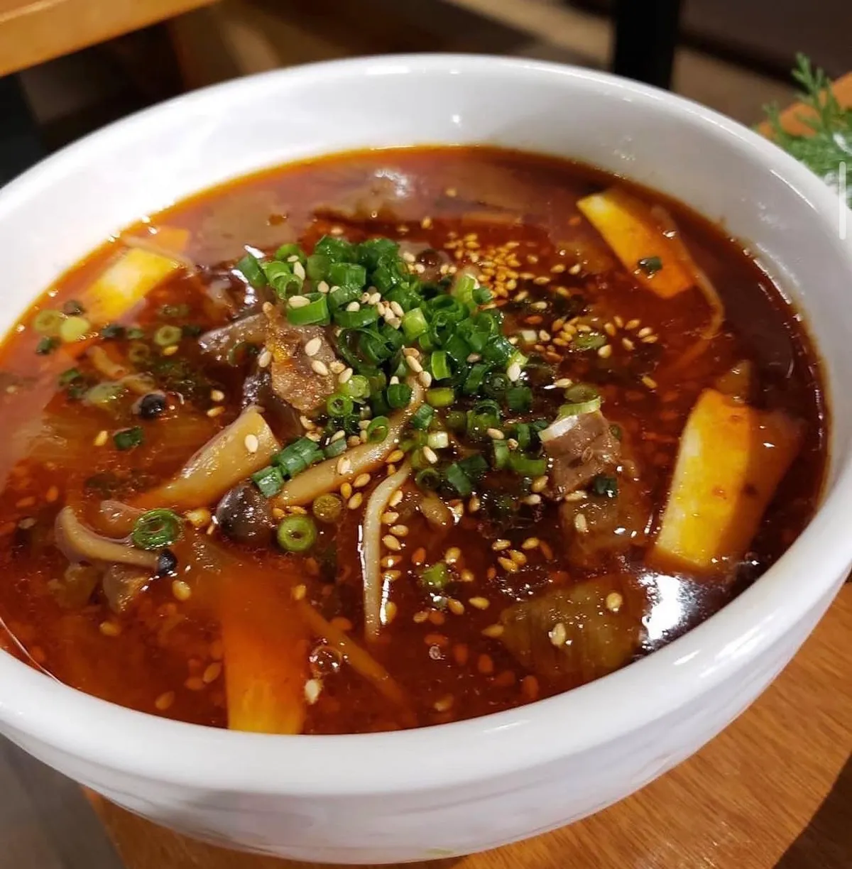 ユッケジャンスープ