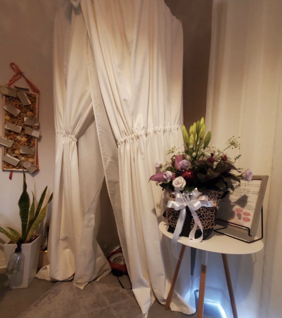 ローズ蒸しテント