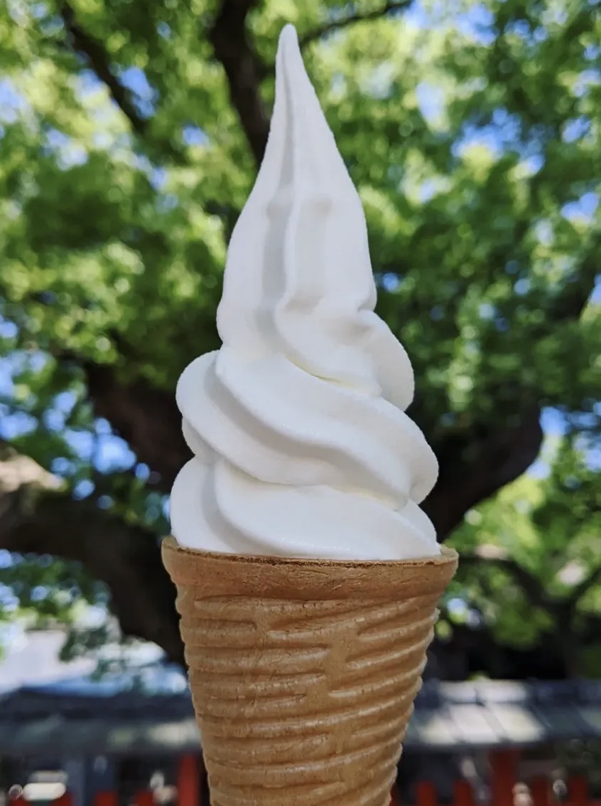 産み愛すソフトクリーム